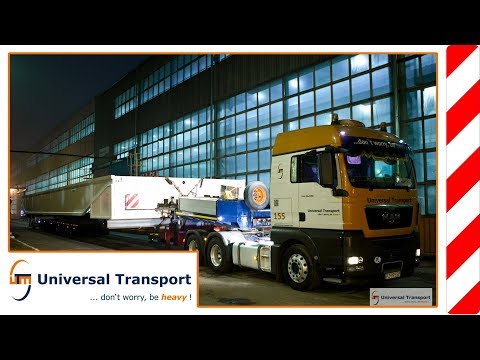 Universal Transport - Heavy load transport from Goerlitz to Leipzig