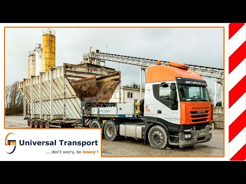Universal Transport - Moving service for large machines